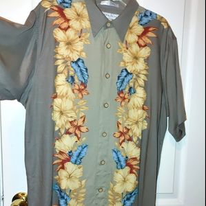 Men's Imprints Hawaiian shirt large